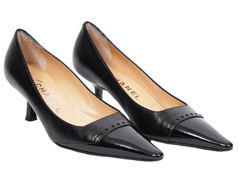 chanel kitten heel|chanel kitten heel pumps.